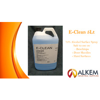 E Clean 5lt – 70% Alcohol surface spray